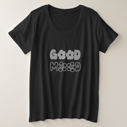 Goed humeur t shirt ontwerp (Design voorkant)