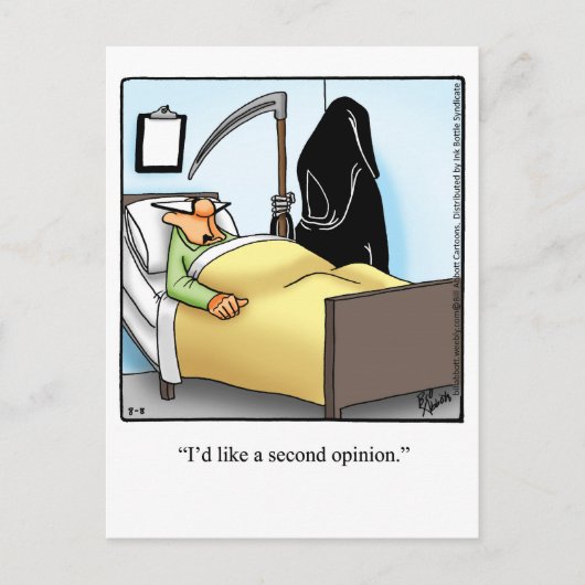 Goed Humor Briefkaart (Voorkant)