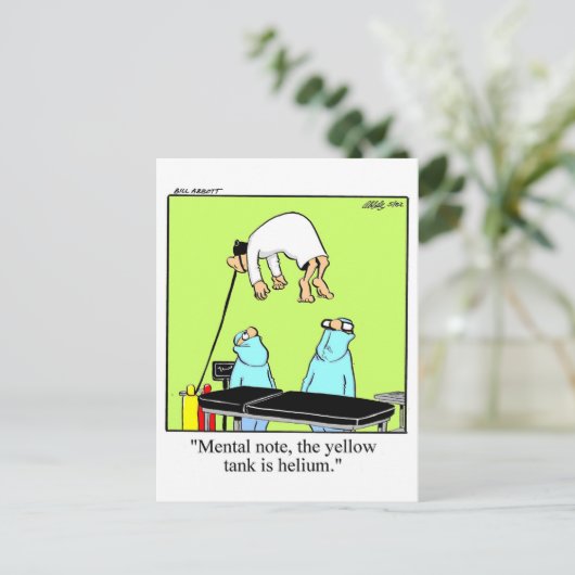 Goed Humor Briefkaart (Staand voorkant)