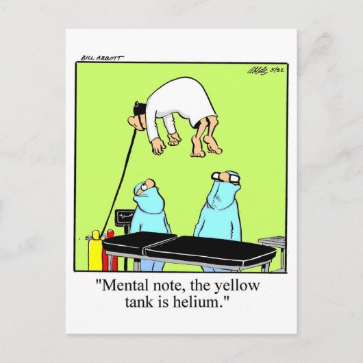 Goed Humor Briefkaart (Voorkant)