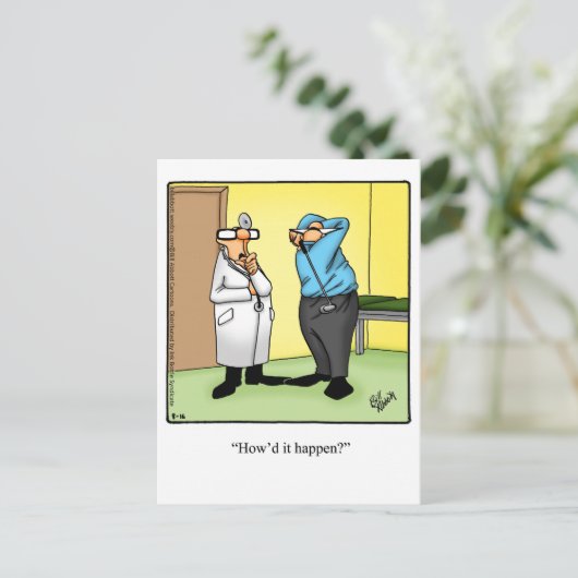 Goed Humor Briefkaart (Staand voorkant)