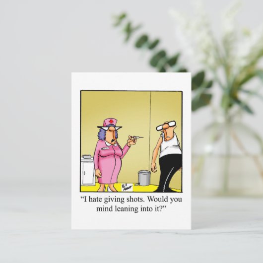 Goed Humor Briefkaart (Staand voorkant)