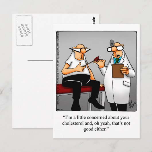 Goed Humor Briefkaart (Voorkant / Achterkant)