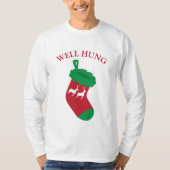 Goed Hung kerststooking T-shirt (Voorkant)