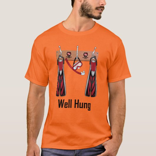 Goed Hung Scuba Duving T-shirt (Voorkant)
