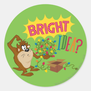 Goed idee ronde sticker