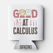 Goed in calculus Funny Dental Hygienist RDH Blikjeskoeler (Achterkant)