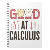 Goed in calculus Funny Dental Hygienist RDH Notitieboek (Voorkant)