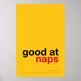 GOED IN SLAPEN – Gezellige Muur Kunst Poster