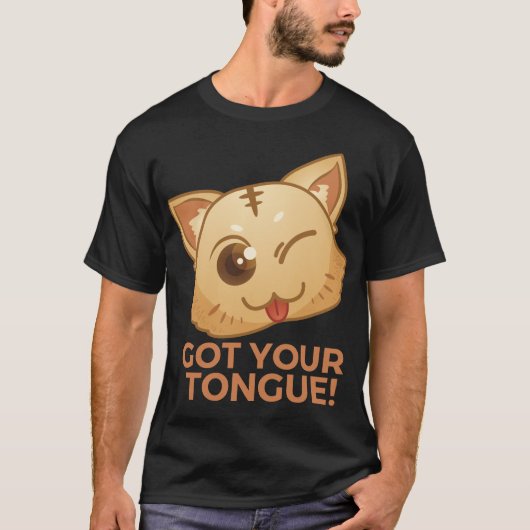 GOED JE TONGUE! T-SHIRT (Voorkant)