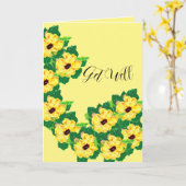 Goed Kaart Black Eyed Susan Vine Flower (Gele Bloem)