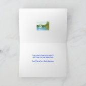 Goed Kaart met Sailboat (Binnen)