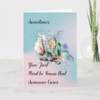 Goed Kaart voor een vriend met psychische aandoeni