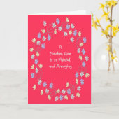 Goed Kaart voor gebroken armen (Gele Bloem)