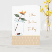 Goed Kaart voor griep of slechte koude (Gele Bloem)