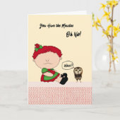 Goed Kaart voor kinderen met mazelen (Gele Bloem)