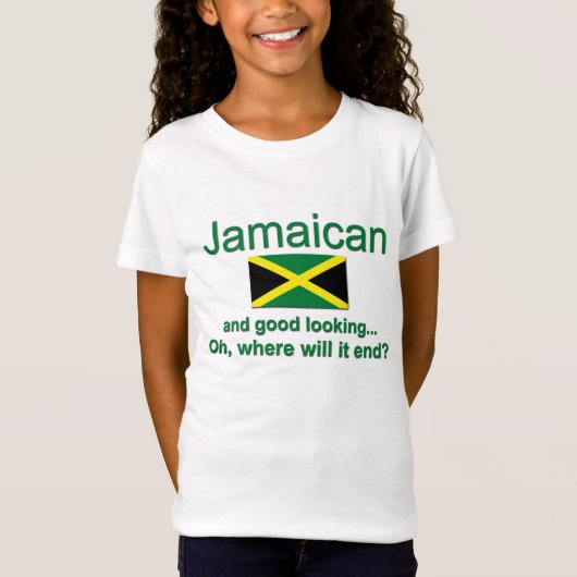 Goed kijkend Jamaicaan T-shirt (Voorkant)