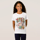 Goed Kloppen Konijn Chef T-Shirt | Kinderen (Voorkant volledig)