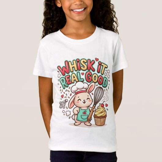 Goed Kloppen Konijn Chef T-Shirt | Kinderen (Voorkant)