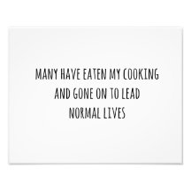 Goed koken? Funny Modern Kitchen Print
