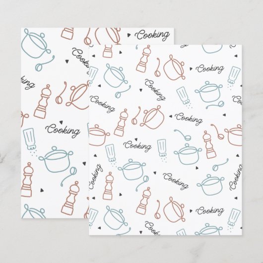 Goed koken met het Sierkussen Love Pattern (Voorkant / Achterkant)