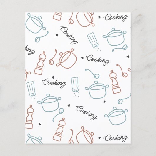 Goed koken met het Sierkussen Love Pattern (Achterkant)