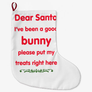 goed konijntje grote kerstsok