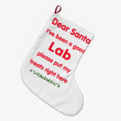 goed lab grote kerstsok (Voorkant (Hangend))