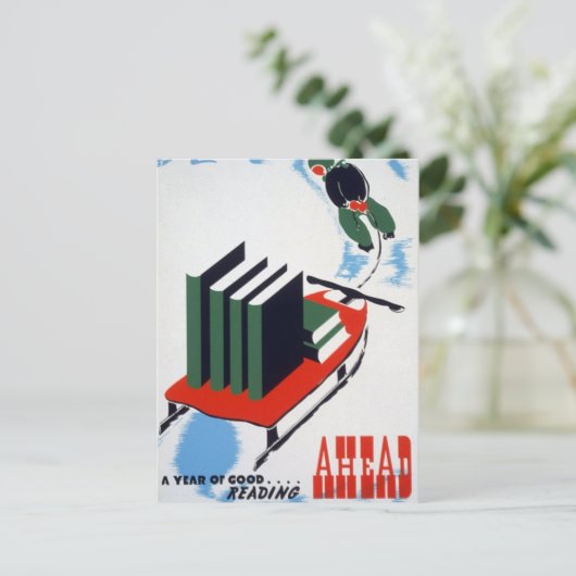 Goed leesbaar briefkaart (Staand voorkant)