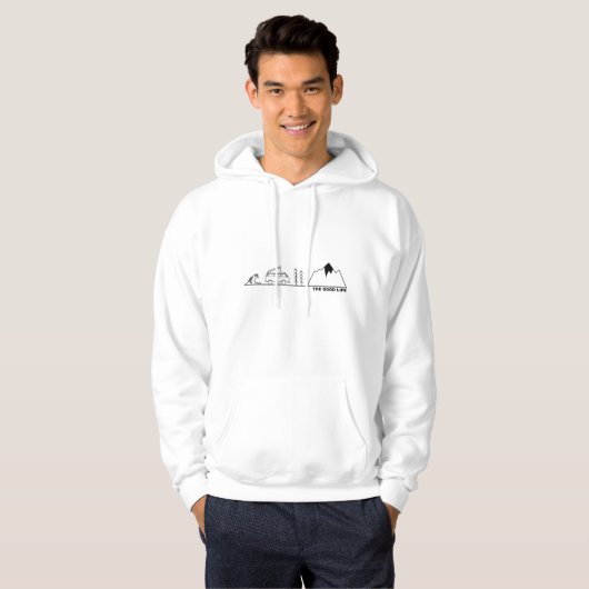 goed leven hoodie (Voorkant volledig)