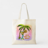 Goed leven Zeemeermin Tote Bag (Achterkant)