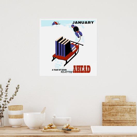 Goed Lezen vóór het Poster van WPA (Keuken)