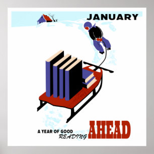 Goed Lezen vóór het Poster van WPA