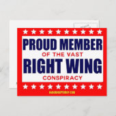 GOED LID VAN HET RECHTSTREEKSE WEEKCONSPIRATIE BRIEFKAART (Voorkant / Achterkant)