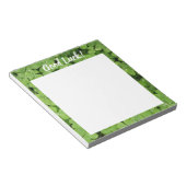 Goed Luck Cluver Groene natuur notitieblok. Notitieblok (Schuin)