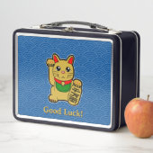 Goed Luck. Golden Lucky Cat (In situ)