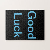 Goed Luck of je woorden Puzzle Legpuzzel (Horizontaal)