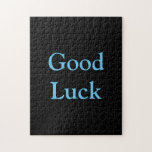 Goed Luck of je woorden Puzzle Legpuzzel<br><div class="desc">Voor meer puzzels, kijk dan mijn collectie hier: https://www.zazzle.com/collections/puzzles-119365910668886310?rf=238930530889665547</div>