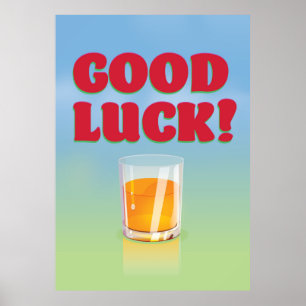 Goed Luck. Poster