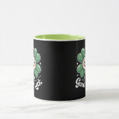 Goed Luck Vier Leaf Clover Mok (Midden)