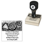 Goed lunchen rubberstempel (Gestempeld)