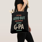 Goed maar G-Pa | Grootvader Gift Tote Bag (Dichtbij)