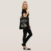 Goed maar G-Pa | Grootvader Gift Tote Bag (Op model)
