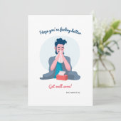 Goed mannelijk Wenskaart (Staand voorkant)