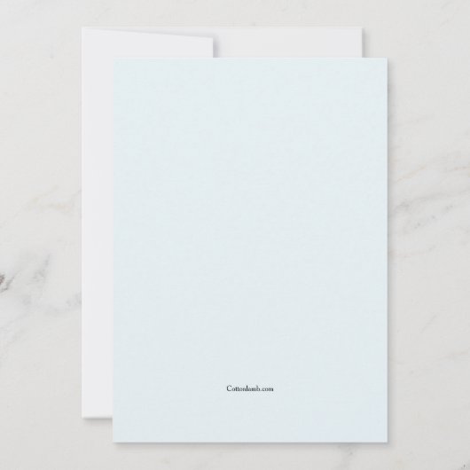 Goed mannelijk Wenskaart (Achterkant)