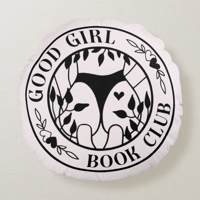 Goed Meisje Boek Club Kussen (Voorkant)
