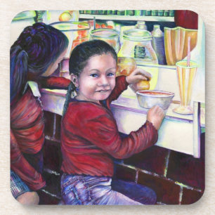 Goed meisje krijgt Ice Cream, Mexico Drankjes Onderzetter