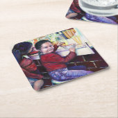 Goed meisje krijgt Ice Cream, Mexico Kartonnen Onderzetters (Schuin)