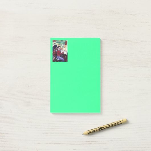 Goed meisje krijgt Ice Cream, Mexico Post-it® Notes (Op bureau)