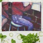 Goed meisje krijgt Ice Cream, Mexico Theedoek (Gevouwen)